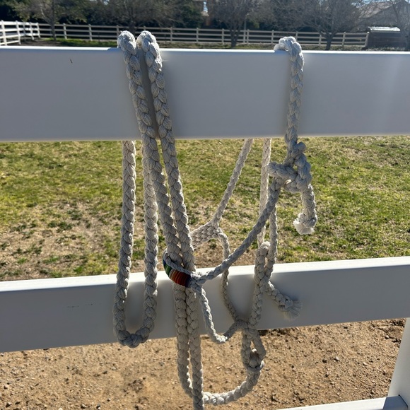 Colorful Beaded Rope halter - Picture 2 of 2